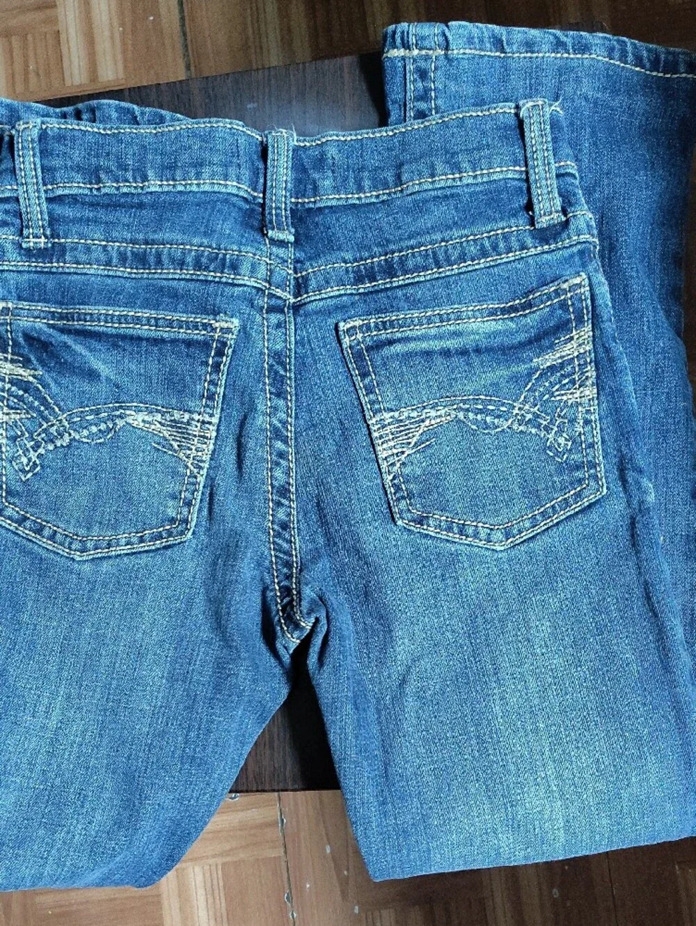 Wrangler 20X Kids Blue Denim Jeans Size 11